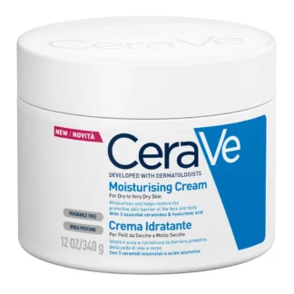 Cerave Crema Idratante Viso e Corpo Pelle Secca e Molto Secca