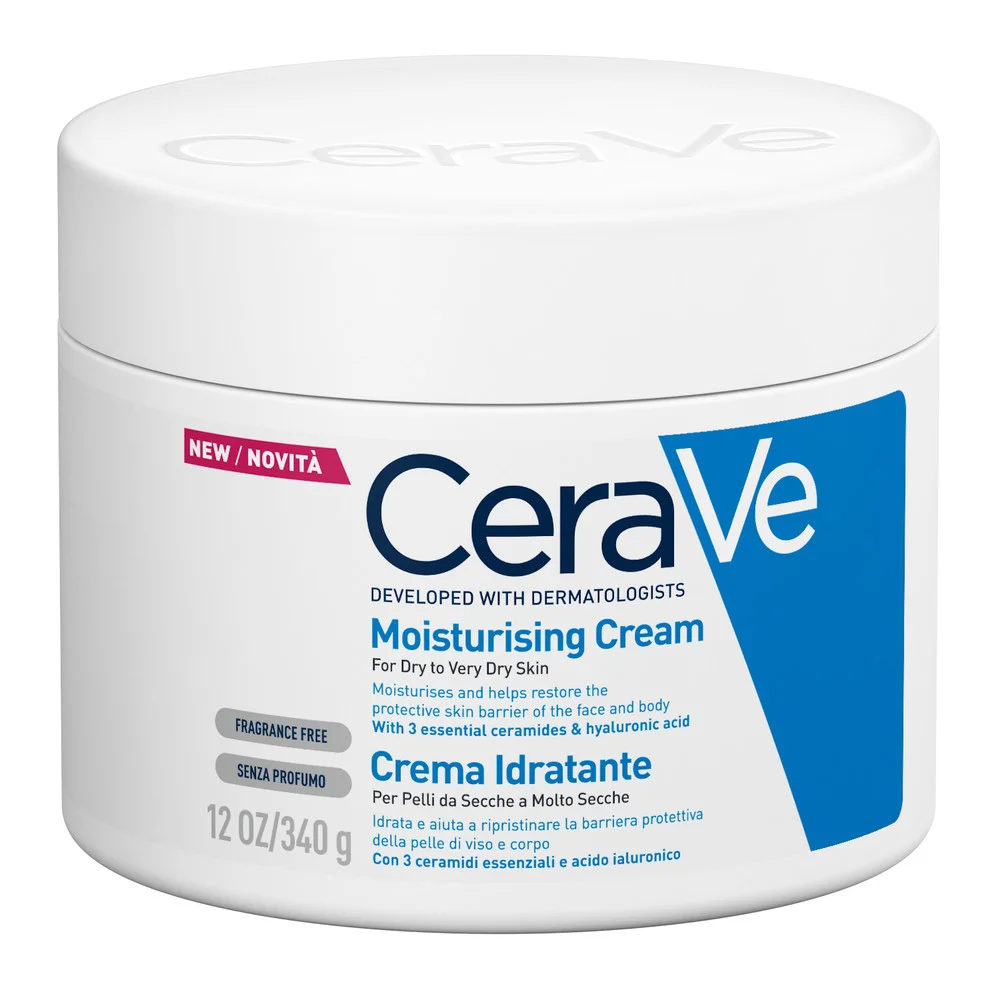 Cerave Crema Idratante Viso e Corpo Pelle Secca e Molto Secca