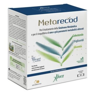 Aboca Metarecod Granulari per Metabolismo Dei Trigliceridi e Colesterolo - 40 Bustine Monodose