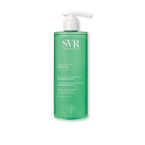 SVR Spirial Deo Douche Gel Detergente Deodorante 24H 400 ml