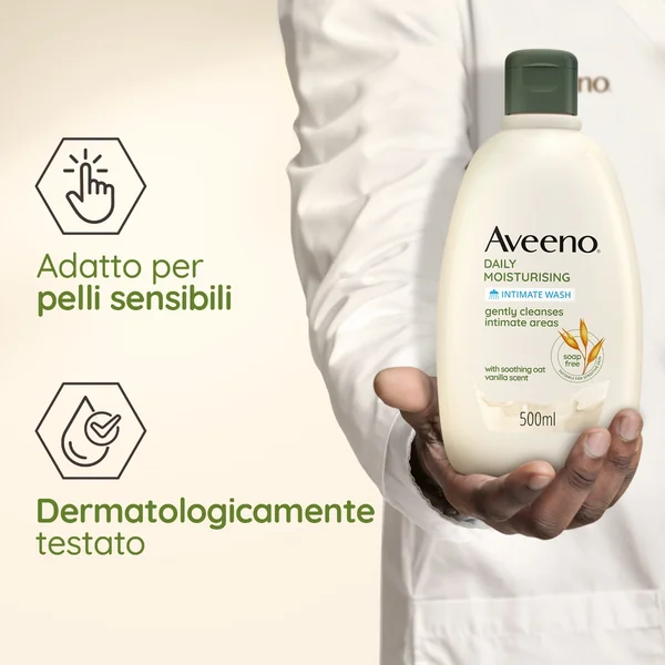 Aveeno Daily Moisturising Detergente Intimo 500 ml - immagine 5
