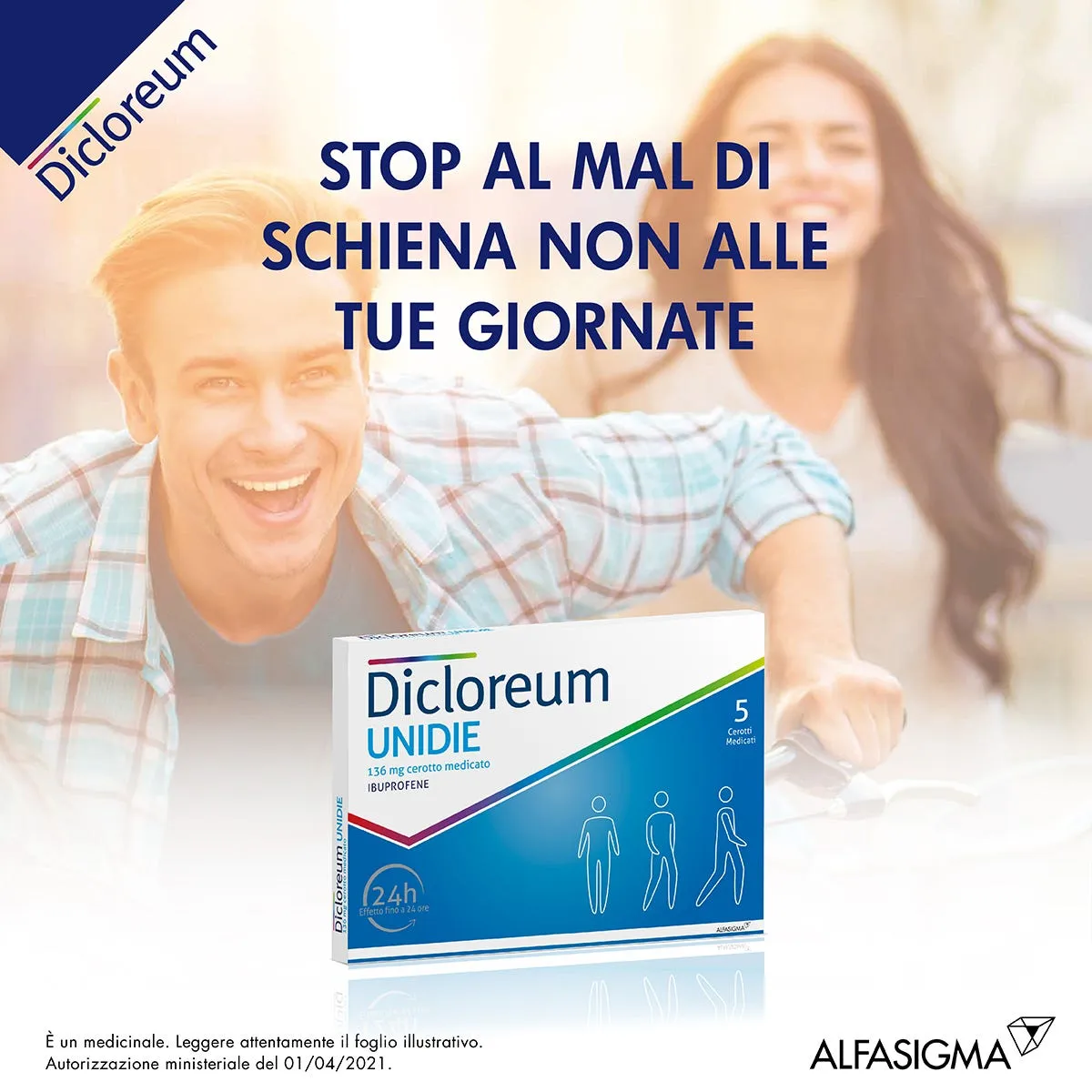 Dicloreum Unidie Cerotti Medicati Per Dolori Muscolari, Dolori Articolari, Traumi - immagine 3