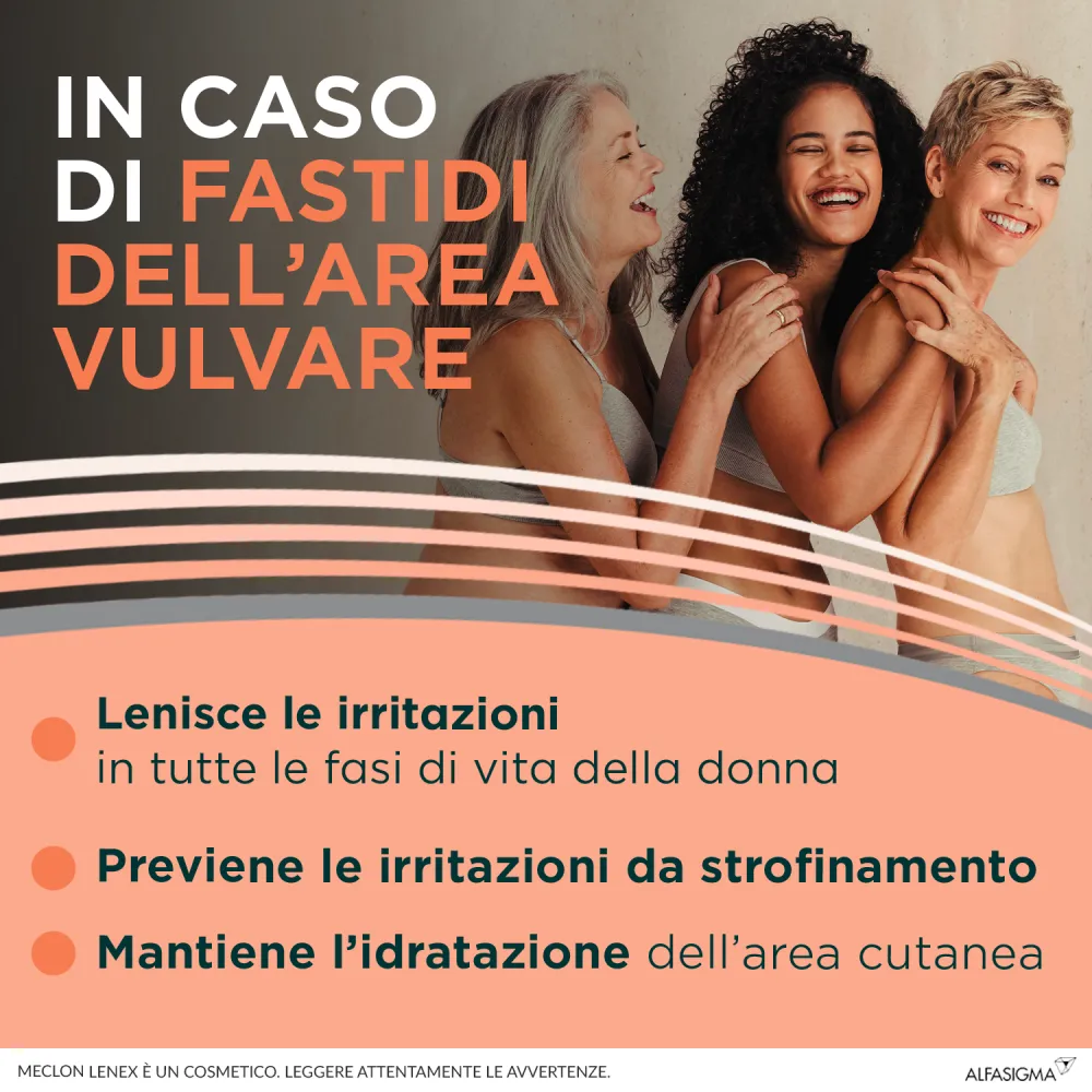 Meclon Lenex Crema Vaginale Emulgel Per Bruciore, Dolore e Prurito Intimo Esterno, Irritazione, Candida 50 ml - immagine 3