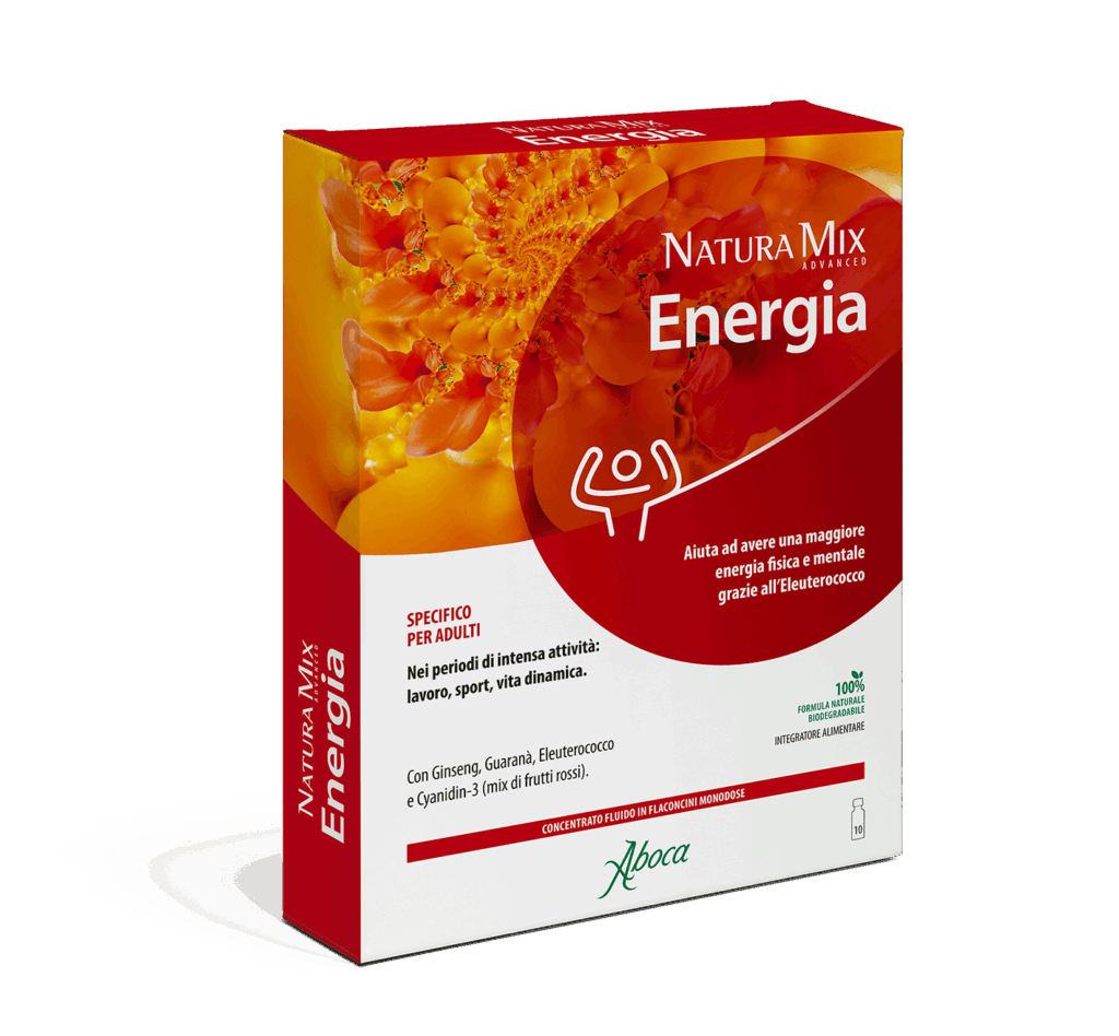 Natura Mix Advanced Energia - Concentrato Fluido Flaconcini