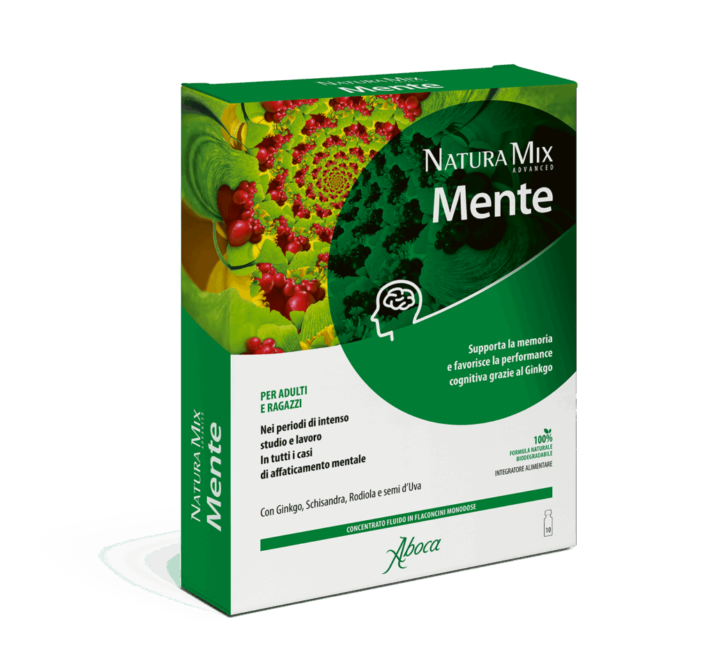 Natura Mix Advanced Mente - Concentrato Fluido Flaconcini