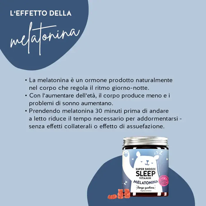 Super Snooze Sleep vitamin melatonina 45 cp - immagine 7