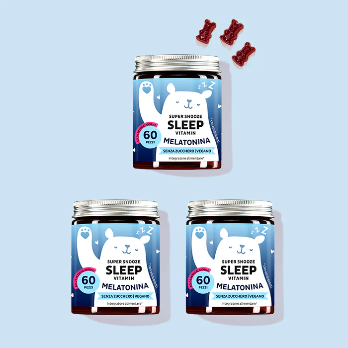 Super Snooze Sleep vitamin melatonina 45 cp - immagine 2