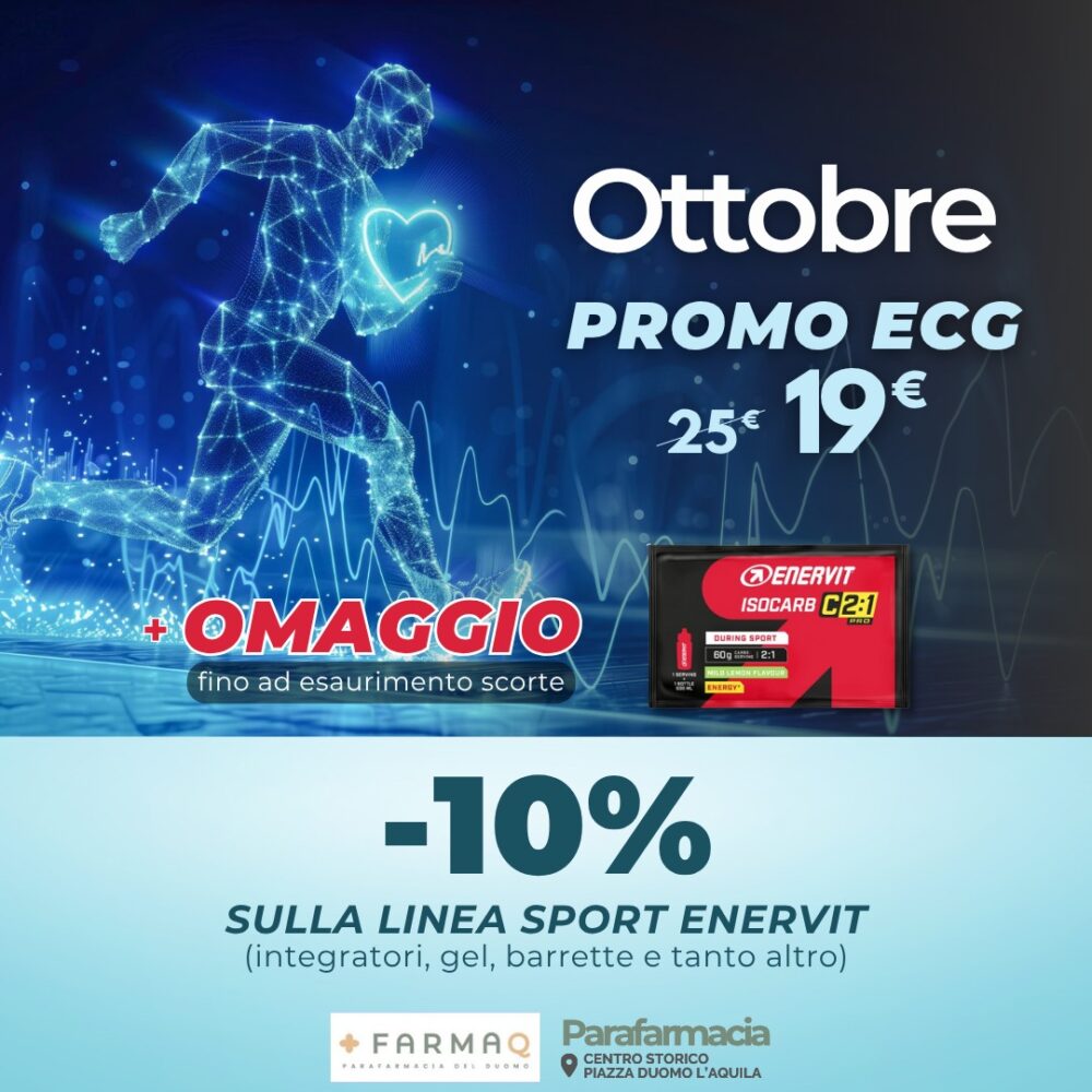 Promo Linea Sport Enervit - Promo Linea Sport Enervit - FarmAQ - Parafarmacia del Duomo L'Aquila