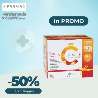 Aboca vitamina C - FarmAQ - Parafarmacia del Duomo L'Aquila - parafarmacia benessere e salute
