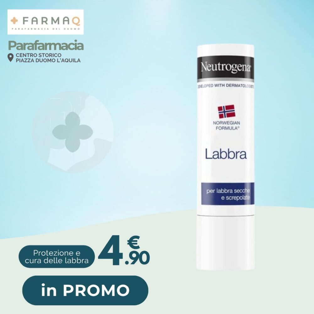 Neutrogena stick labbra - Neutrogena stick labbra - FarmAQ - Parafarmacia del Duomo L'Aquila