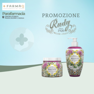 Rudy Maioliche kit body - promozioni - FarmAQ - Parafarmacia del Duomo L'Aquila