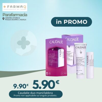 Caudalìe duo Mani/Labbra - promozioni - FarmAQ - Parafarmacia del Duomo L'Aquila