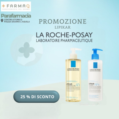 La Roche Lipikar - promozioni - FarmAQ - Parafarmacia del Duomo L'Aquila