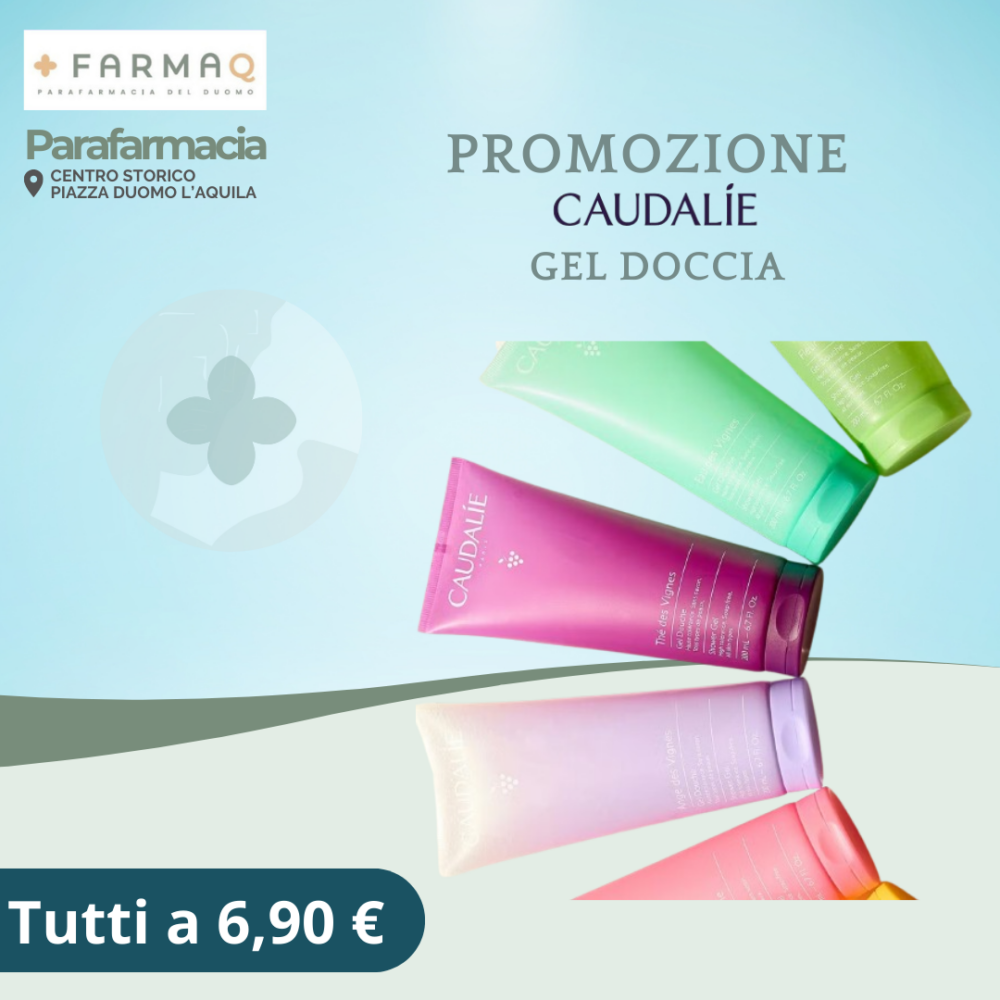 Caudalìe Gel Doccia 200ml - Caudalìe Gel Doccia 200ml - FarmAQ - Parafarmacia del Duomo L'Aquila