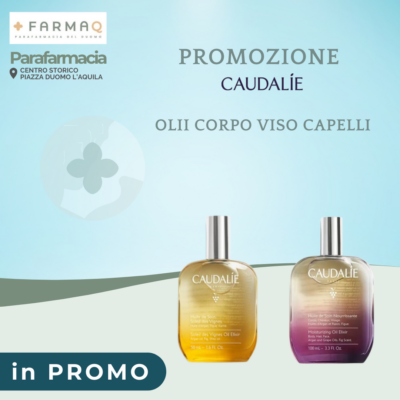 Caudalìe Olii Corpo, Viso e Capelli 100ml - FarmAQ - Parafarmacia del Duomo L'Aquila - parafarmacia benessere e salute