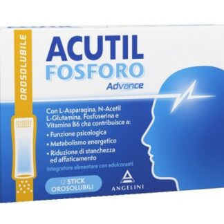 Acutil FOSFORO Advance 12 stick orosolubili