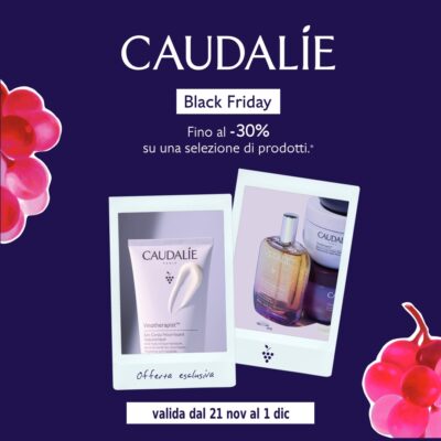 Caudalìe Black Friday - FarmAQ - Parafarmacia del Duomo L'Aquila - parafarmacia benessere e salute
