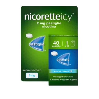 NICORETTE icy 2mg 40 pastiglie nicotina