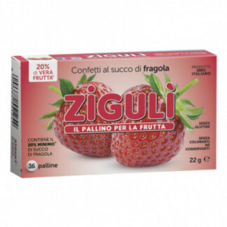 Ziguli Fragola 36 Palline 22 gr
