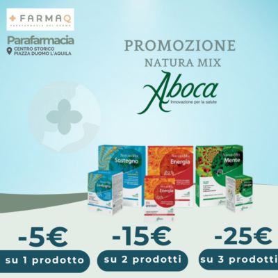 natura mix aboca - FarmAQ - Parafarmacia del Duomo L'Aquila - parafarmacia benessere e salute