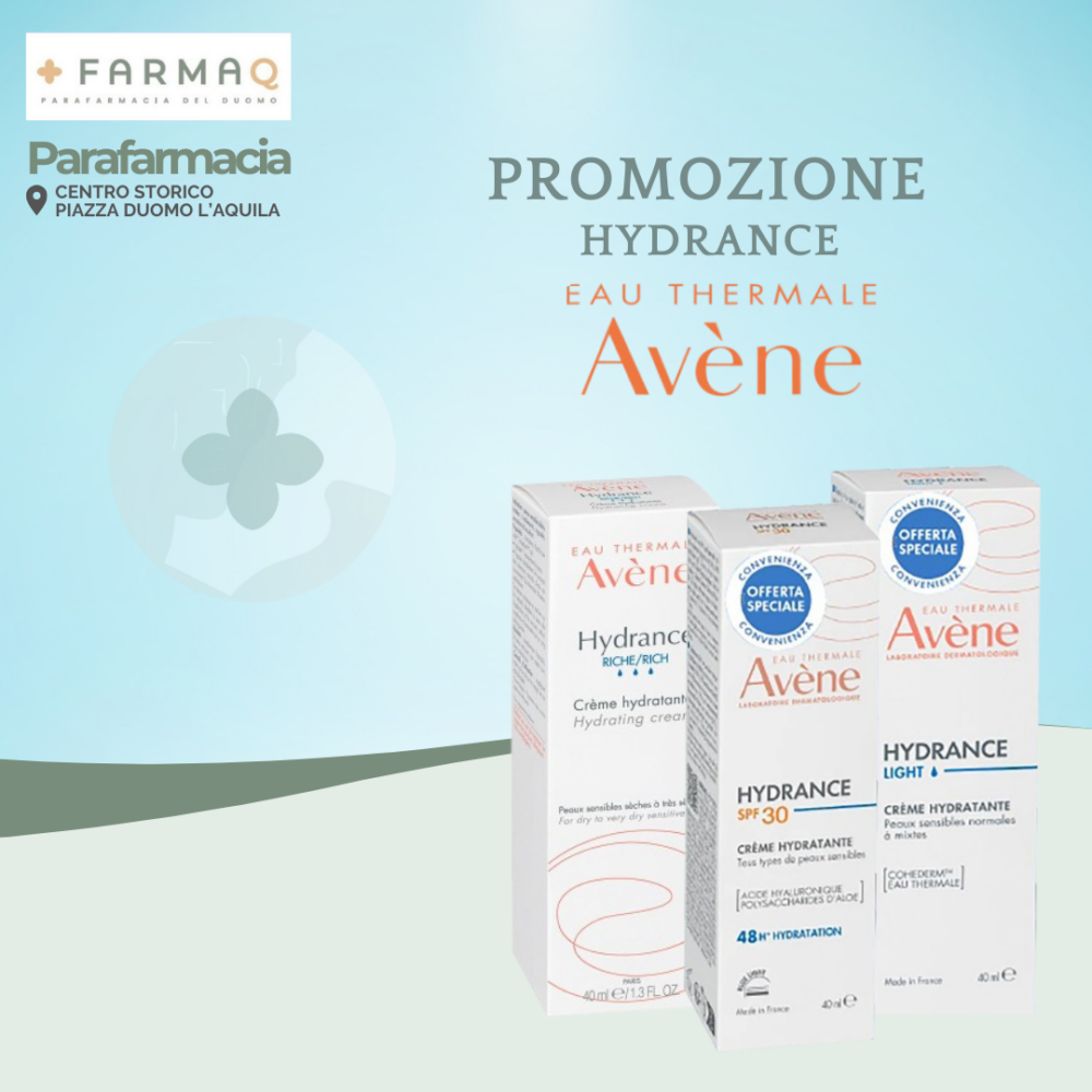 avene hydrance - avene hydrance - FarmAQ - Parafarmacia del Duomo L'Aquila