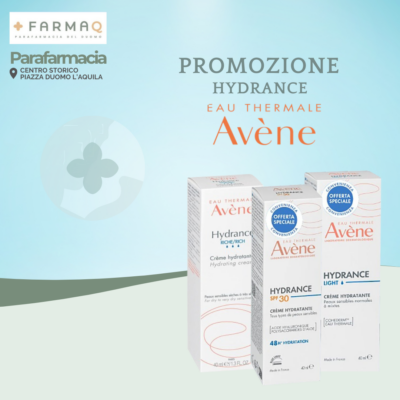 avene hydrance - FarmAQ - Parafarmacia del Duomo L'Aquila - parafarmacia benessere e salute