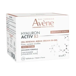 Avène Activ B3 Aqua Gel Crema Rigenerazione Cellulare 3in1 Acido Ialuronico 50ml
