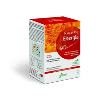 Aboca Natura Mix Advanced Energia Integratore Tonificante Tono e Memoria, 20 Bustine orosolubili