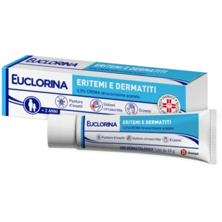 Sintotrat Crema 0,5% Idrocortisone Acetato Trattamento Sintomatico Prurito Eritemi Eczemi Ustioni, 20g