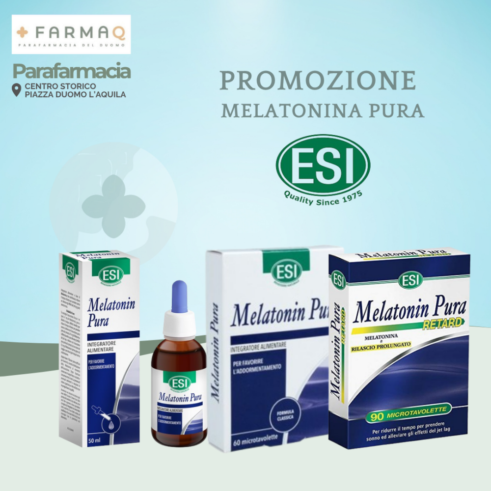 esi melatonina - esi melatonina - FarmAQ - Parafarmacia del Duomo L'Aquila