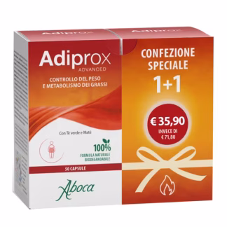 Aboca- Adiprox Capsule integratore per metabolismo dei grassi e controllo peso 120 capsule