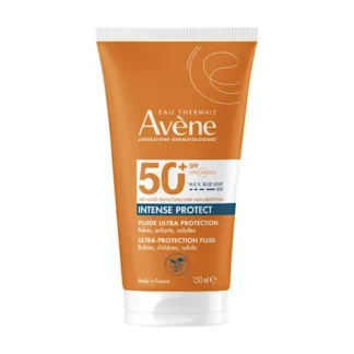Avene Intense Protect Fluido Ultra Protezione Spf50+ Protezione Solare Viso E Corpo Pelle Sensibile 150ml