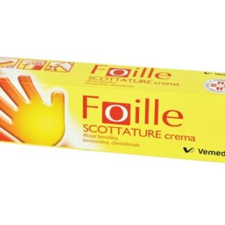 Foille Scottature Crema per Ustioni Eritemi Irritazioni e Punture di Insetti, 29.5g