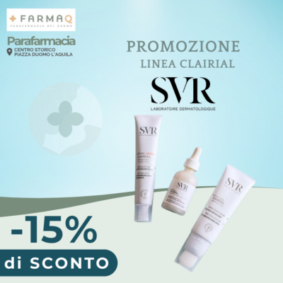 Promo SVR Clairial - FarmAQ - Parafarmacia del Duomo L'Aquila - parafarmacia benessere e salute