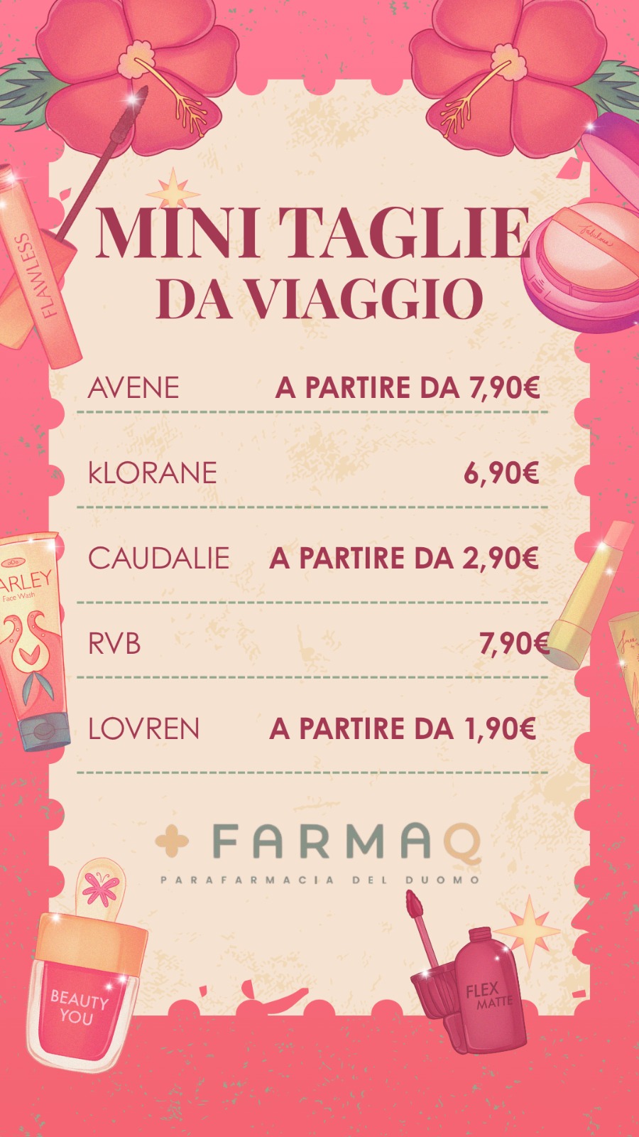 Promo Mini Taglie - Promo Mini Taglie - FarmAQ - Parafarmacia del Duomo L'Aquila