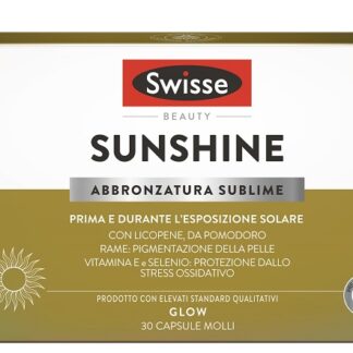 Swisse Beauty - Sunshine Integratore Alimentare, 30 Capsule Molli