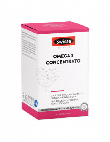 Swisse Omega 3 Concentrato 60 Capsule Molli