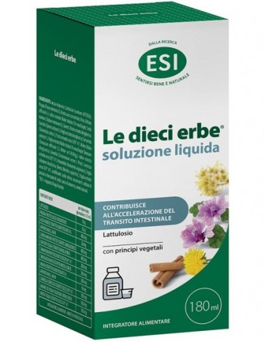 Esi Le Dieci Erbe Soluzione Liquida 180 Ml