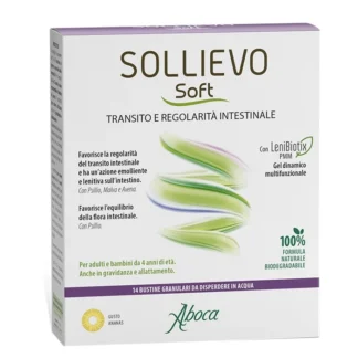Sollievo Soft 14 bustine granulari - regolarità intestinale