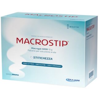 Macrostip 20 Bustine 10 g Senza Glutine Senza Lattosio