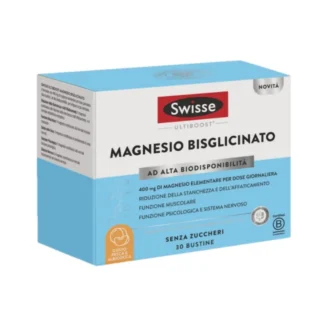 Swisse Magnesio Bisglicinato per Stanchezza Mentale e Fisica 30 Bustine