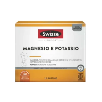 Swisse Magnesio e Potassio Integratore Energetico 20 Bustine