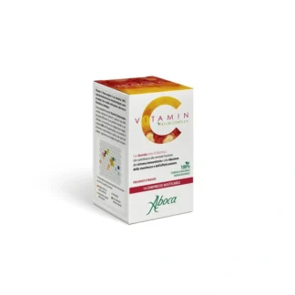 Aboca Vitamin C Naturcomplex Integratore Difese Immunitarie Tono e Memoria, 14 Compresse