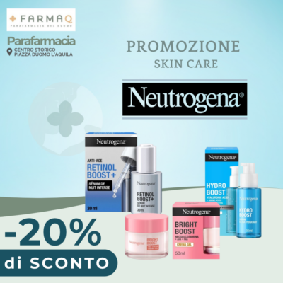 neutrogena skin care - FarmAQ - Parafarmacia del Duomo L'Aquila - parafarmacia benessere e salute