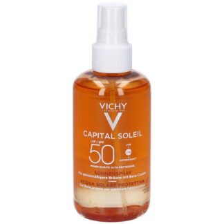 Vichy Capital Soleil Acqua Solare Protettiva Abbronzatura Intensa SPF 50 Protezione Elevata 200 ml