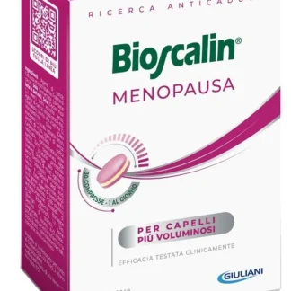 Bioscalin Menopausa - Integratore alimentare per il volume e la vitalità dei capelli, 30 compresse