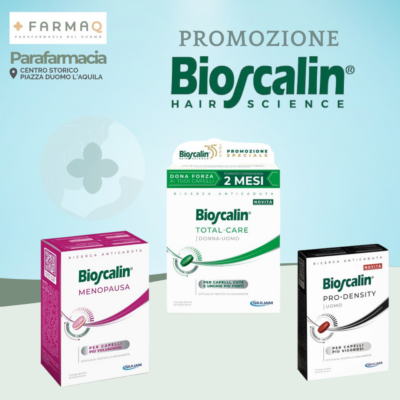 Promo Bioscalin - FarmAQ - Parafarmacia del Duomo L'Aquila - parafarmacia benessere e salute