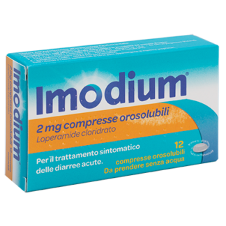 IMODIUM*12CPR OROSOL 2MG