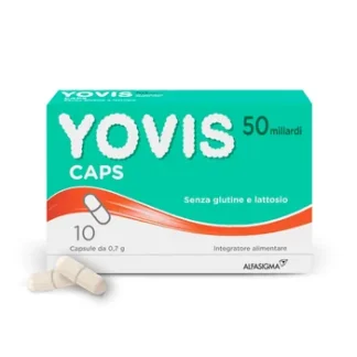 Yovis Caps 50 Miliardi di Probiotici e Fermenti Lattici 10 Capsule