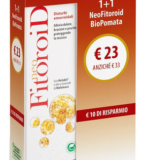 Aboca - Neo Fitoroid Bio Pomata Zona Anale E Perianale Per Emorroidi 2 Pezzi Confezione 40 Ml